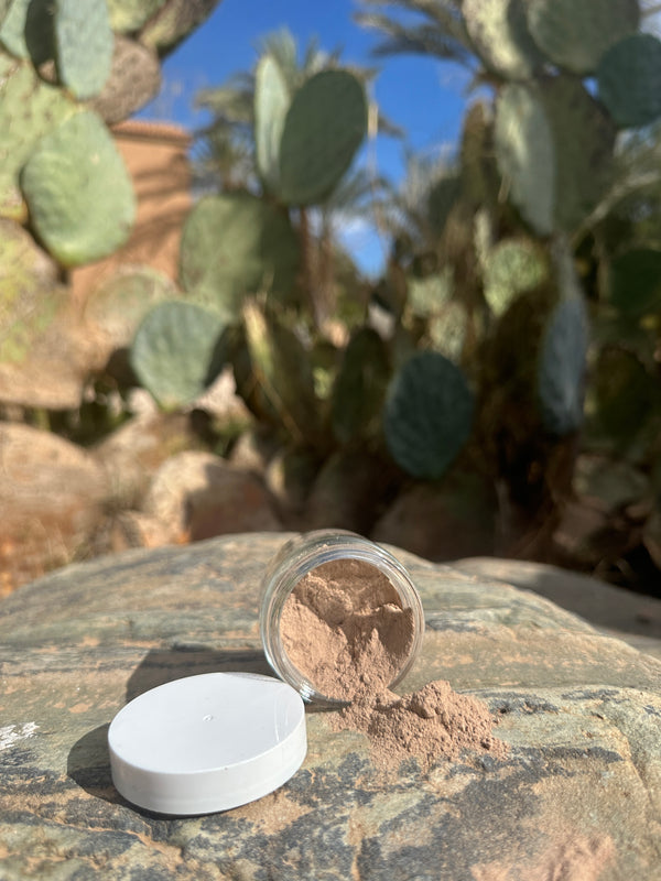 Masque d'Argile à la poudre d'Argan et de pépins de figue de barbarie